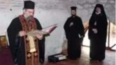 İzmit'te, Azize Santa Barbara ayinle anıldı