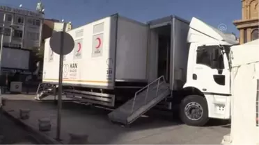 Türk Kızılay kan bağış ekibi, AA'nın 'Yılın Fotoğrafları' oylamasına katıldı