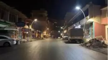 Uludereliler sokağa çıkma kısıtlamasına uydu