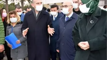 Süleyman Soylu, İzmir'de konteyner kenti ziyaret etti