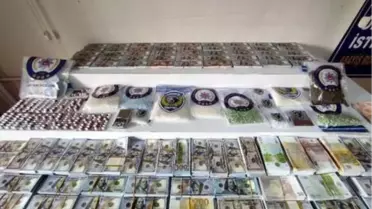 Şişli'de otele baskın: Uyuşturucu ve deste deste sahte döviz ele geçirildi