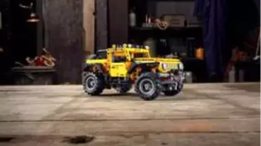 Lego Technic'in ilk Jeep modeli Wrangler oldu
