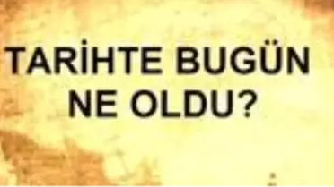 Tarihte bugün ne oldu? 13 Aralık tarihinde ne oldu, kim doğdu, kim öldü, hangi önemli olaylar oldu? İşte, 13 Aralık'ta yaşananlar!