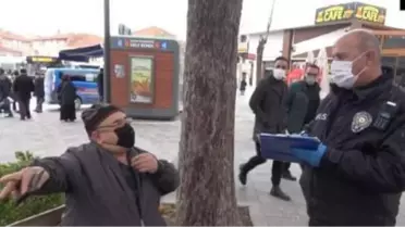 Son dakika haber | Denetimde polise maskesiz yakalandı, 'Kurban olayım, ceza yazmayın' dedi