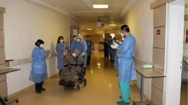 Son dakika haber | 113 yaşında koronavirüsü yendi, alkışlarla taburcu edildi