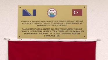 BOSNA HERSEK - Bosna Hersek'teki Türk Temsil Heyet Başkanlığı, Sanski Most'ta sinema ve konferans salonu yeniledi