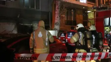 Son dakika haberleri... Bayrampaşa'da yangın: 1 ölü