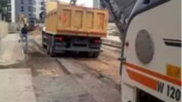 Bozulan yollara anında müdahale