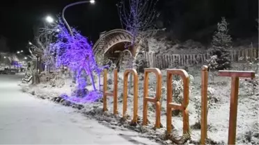 'Kar ve buz sarkıtları' görsel şölen sundu