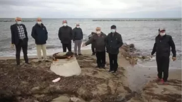 Ayvalık'ta yazlıklar için kıyı erozyonu tehdidi
