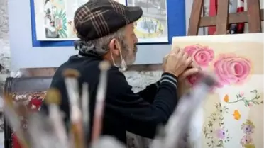 Bir dönemin zenginlik sembolü 'Pentür' sanatı zamana yenildi
