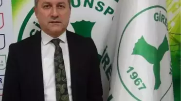 Giresunspor Başkanı Hakan Karaahmet: Yolun sonunda bir ışık görülüyor