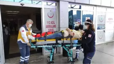 Zonguldak'ta tarım aracı devrildi: 3 yaralı