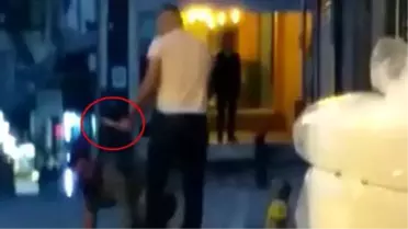 İki kişinin birbirini bıçakla yaraladığı olayın görüntüleri kameralara yansıdı