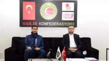 Yeniden Refah Partisi heyetinden HAK-İŞ'e ziyaret
