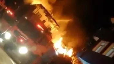 Son dakika... Rize'de korkutan yangın