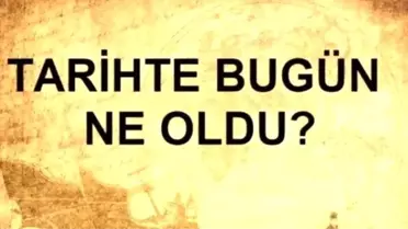Tarihte bugün ne oldu? 3 Ocak tarihinde ne oldu, kim doğdu, kim öldü, hangi önemli olaylar oldu? İşte, 3 Ocak'ta yaşananlar!