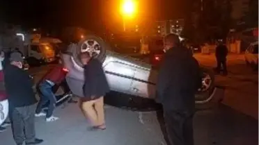 Başkent'te trafik kazası
