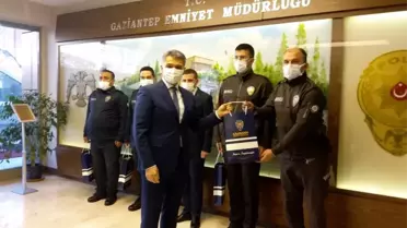 EYP yakalayan polis ve bekçiler ödüllendirildi