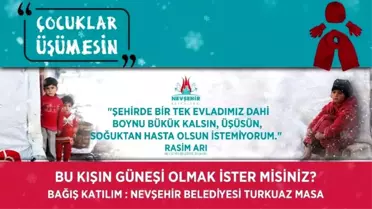'Çocuklar Üşümesin' diyen başkan Arı'dan Nevşehirlilere çağrı