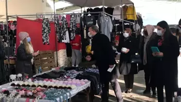 AK Parti'den esnaf ve vatandaşa maske
