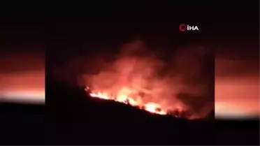 Giresun'da orman yangını... Ekiplerin yangının evlere sıçramaması için müdahalesi sürüyor