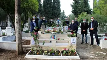 Hayırsever Salih İşgören'e kabri başında anma