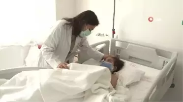 Böbrek nakli olan minik Buse'nin tek arzusu kuru fasulye yiyebilmek