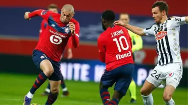 Lille evinde Angers'e 2-1 mağlup oldu