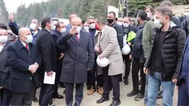 Bolu Karadere İçme Suyu Tüneli açıldı (2)