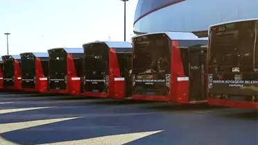 Samsun Büyükşehir Belediyesi 33 yeni otobüs aldı