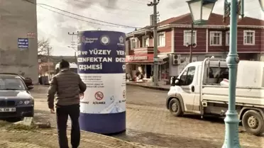 Dezenfektan çeşmeleri kırsal mahallelerde