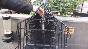 Üsküdar'da garip çeşme görenleri hayrete düşürdü