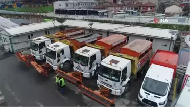 Kar İstanbul'a giriş yaptı, ekipler alarm durumuna geçti