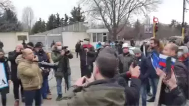 Navalny'nin serbest bırakılması için Bulgaristan'da gösteri düzenlendi