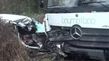 Sarıyer'de feci kaza: 1 ölü