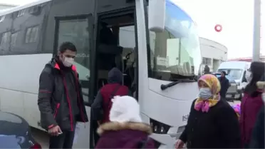 Isparta'da 350 öğrenci ücretsiz kayak öğreniyor