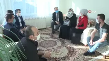 Son dakika haber... Yılmaz'dan Azerbaycanlı şehit ailelerine ziyaret