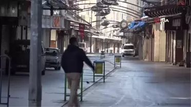 Gaziantep'te sokaklar sessizliğe büründü