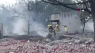 Son dakika haber... - Hindistan'da havai fişek fabrikasında patlama: 9 ölü, 33 yaralı