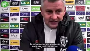 Solksjaer: Birilerinin VAR Ofisine Kahve Götürmesi Gerek