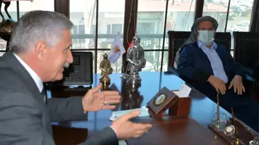 Aşiret Lideri Adıyaman'dan AK Parti'li Özbek'e ziyaret