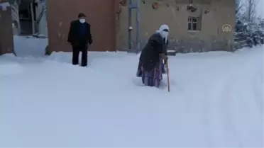 Son dakika haber: Diyaliz hastası paletli kar ambulansıyla hastaneye nakledildi