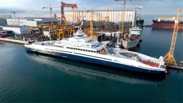 Sefine Tersanesi'nin ürettiği elektrikli feribot Norveç sularında