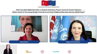 Erken Çocukluk Eğitiminde Kalite ve Erişimin Artırılması Projesi'nin çevrim içi tanıtım toplantısı