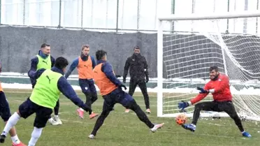 BB Erzurumspor Hatayspor hazırlıklarını sürdürdü