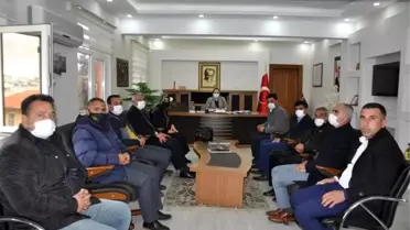 Kaymakam Demir muhtarlarla buluştu