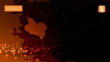 Manisa'da devrilen motosikletin sürücüsü ağır yaralandı