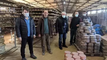 50 yıl sonra çömlek atölyesi üretime başladı