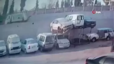 'Gözümü güneş aldı' dedi, park halindeki kamyona böyle çarptı: 3 yaralı